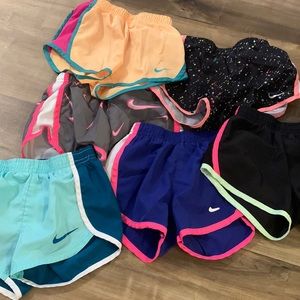 6 pairs of 3t Nike running shorts